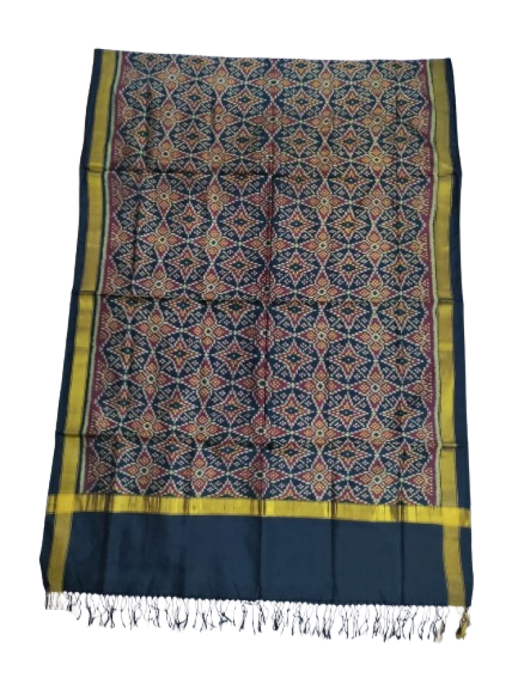 Dark Blue Colour Rajkot Patola Dupatta