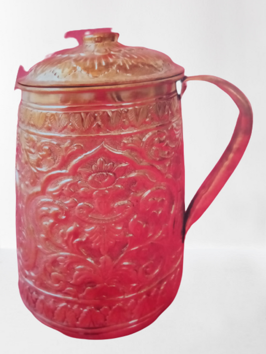 Designer Water Jug Banaras Metal Craft