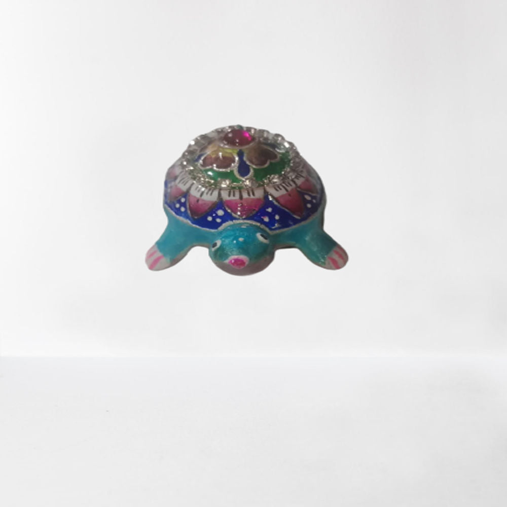 Designer Tortoise Gulabi Meenakari Art