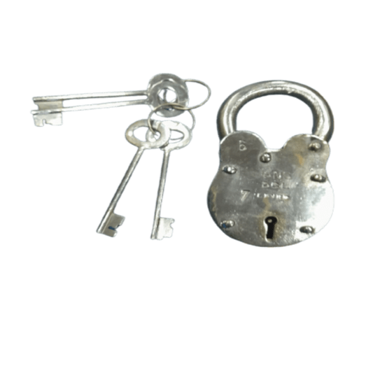 Dindigul 2.5 Inches Handmade Durable Iron Double Lock
