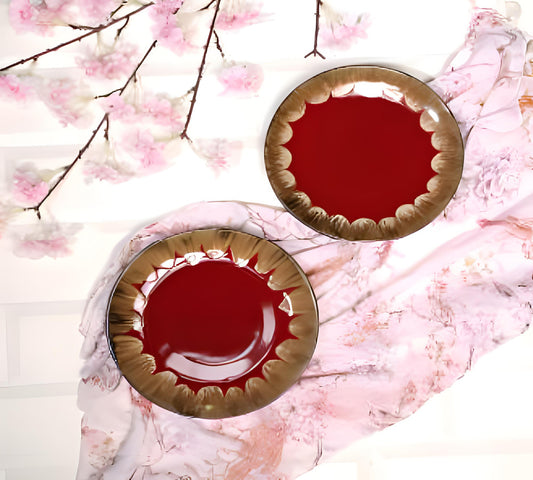 Dinner Plate Red
