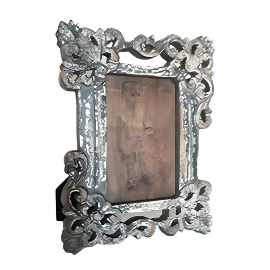 Distressed Grey Photo Frame