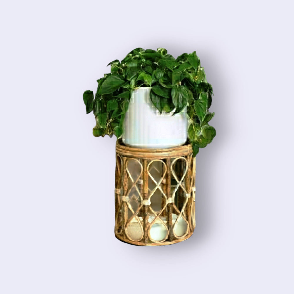 EcoFriendly Bamboo Corner Stool