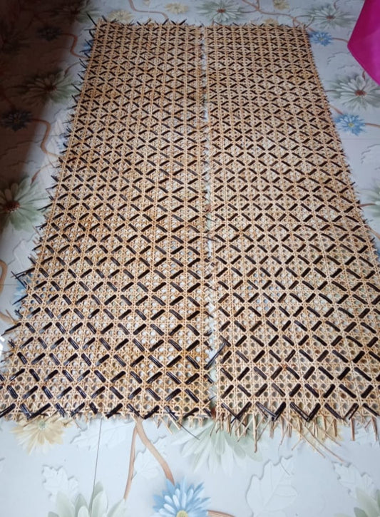 EcoFriendly Cane and Bamboo Long Mat