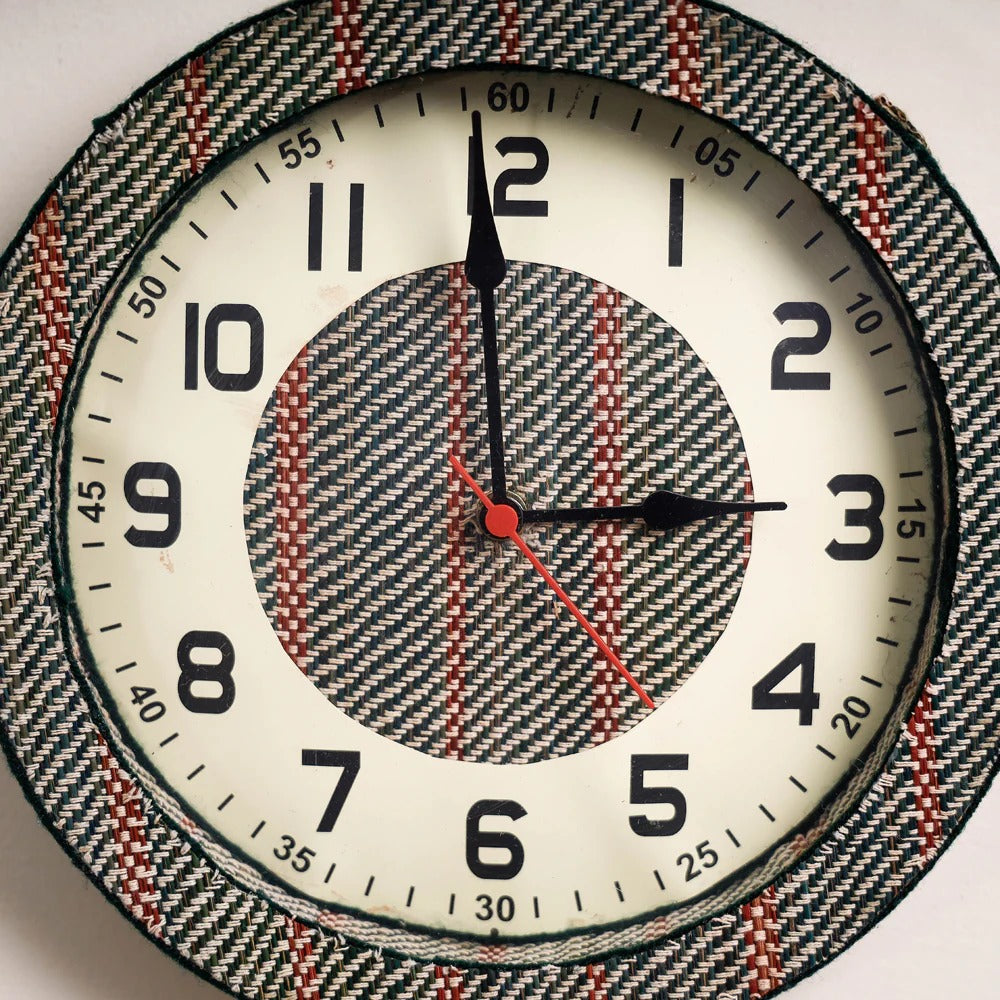 EcoFriendly Madur Kathi Wall Clock Style 15