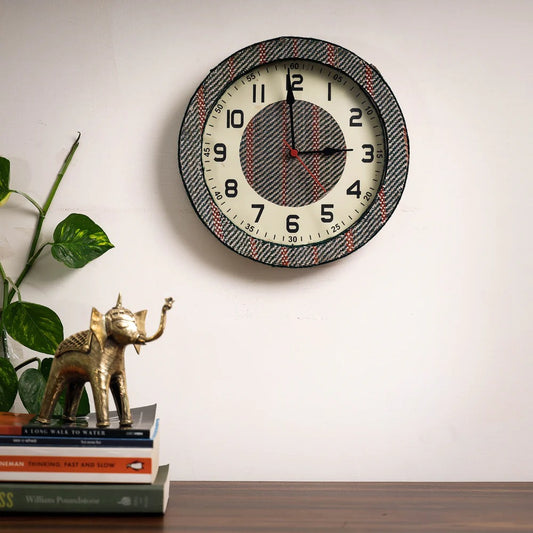 EcoFriendly Madur Kathi Wall Clock Style 14
