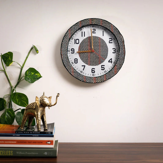 EcoFriendly Madur Kathi Wall Clock Style 6