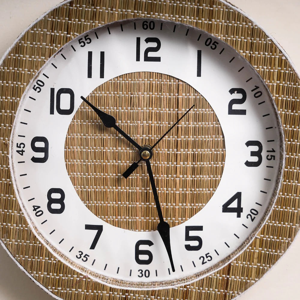 EcoFriendly Madur Kathi Wall Clock Style 7