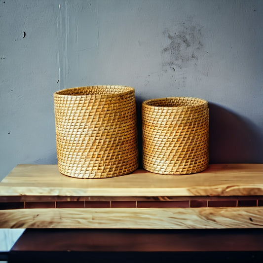 EcoFriendly Storage Cylinder set of 2