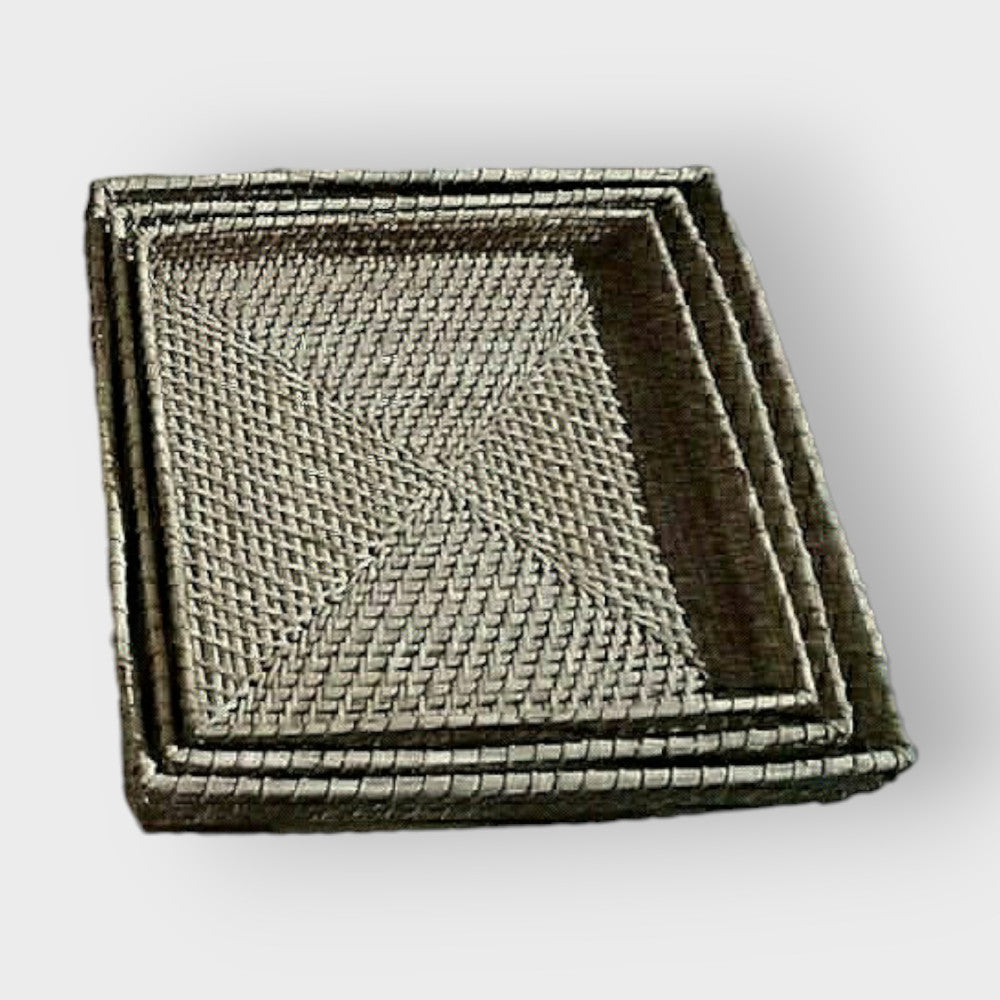 EcoFriendly Tray Set of 3