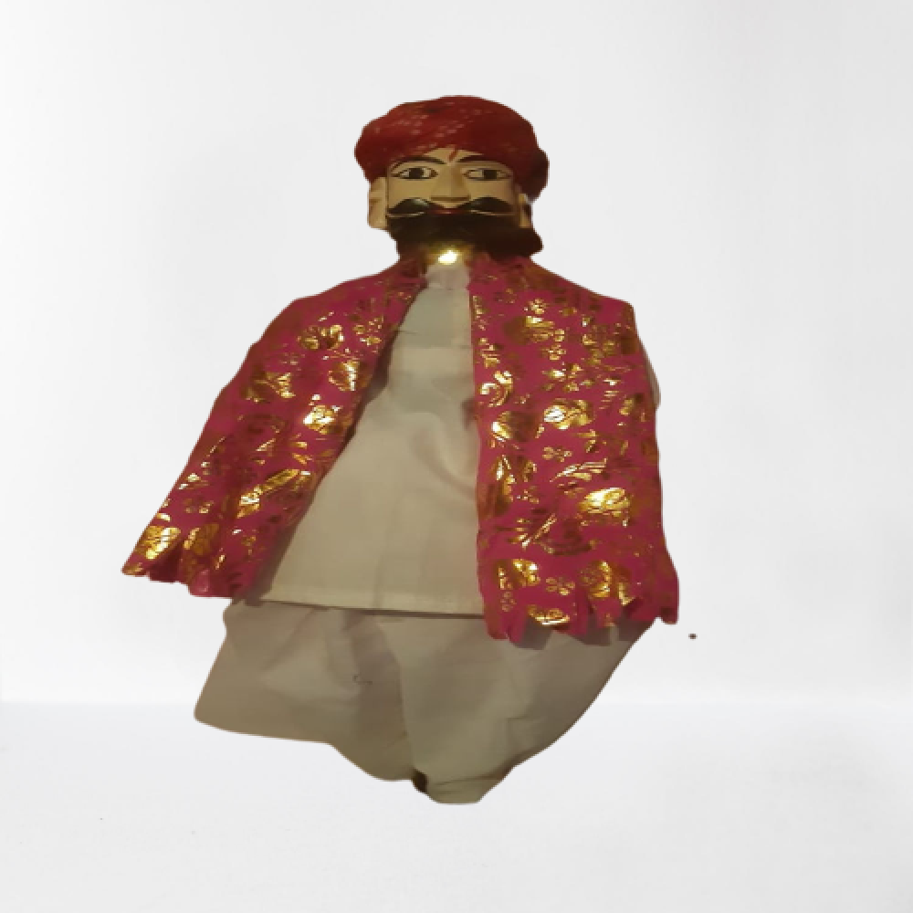 Elderly Mukhiya Rajasthani Kathputhli