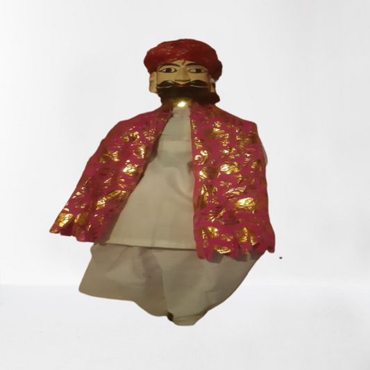 Elderly Mukhiya Rajasthani Kathputhli