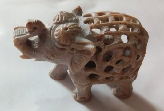 Elephant soft stone Jali Work