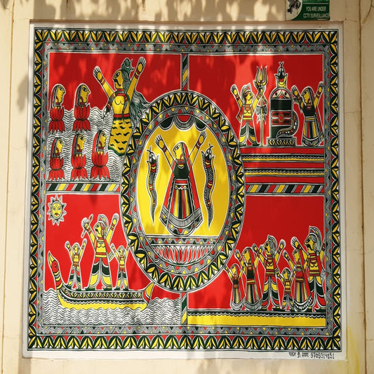 Endearing Manjusha Painting