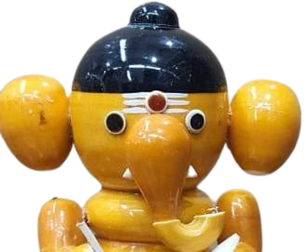 Etikoppaka Wooden Lord Ganesha