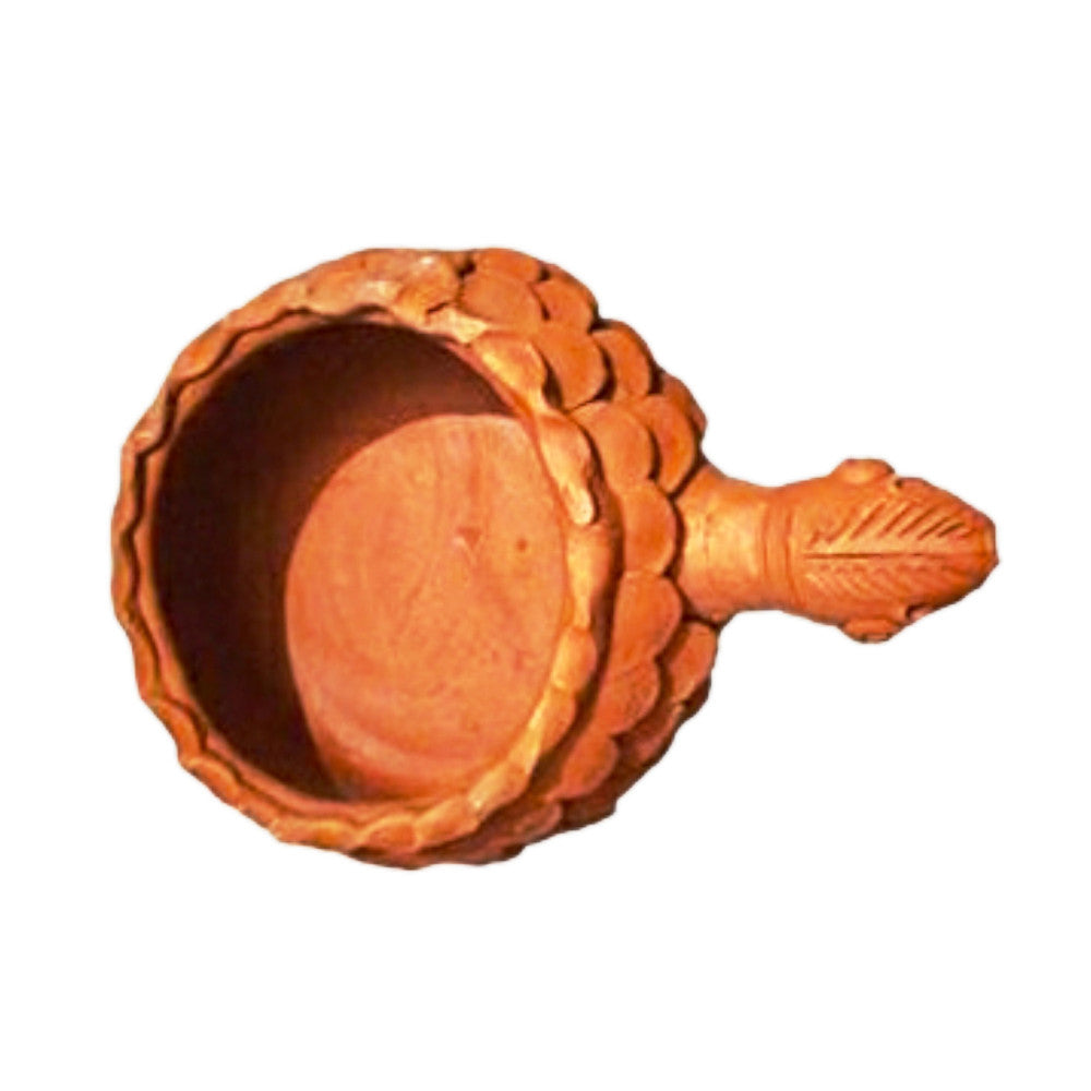 Handicraft Gorakhpur Terracotta Clay Turtle Pot For Storing Water