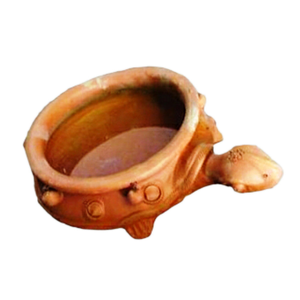 Traditional Handicraft Gorakhpur Terracotta Clay Of Beautiful Turtle Pot For Storing Water