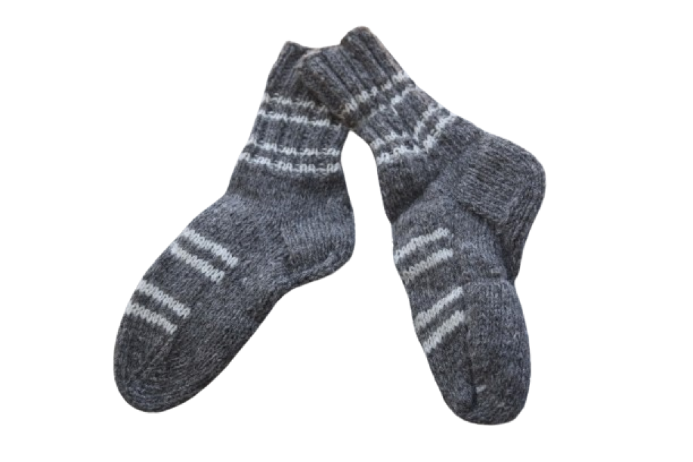 Hand Knitted woolen socks