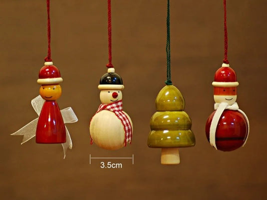 Handcrafted Wooden Christmas Decor Yulets collection 1