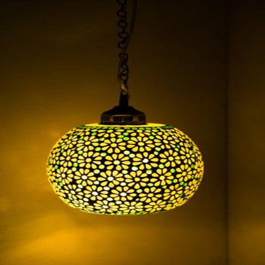 Hanging Lamp Floral