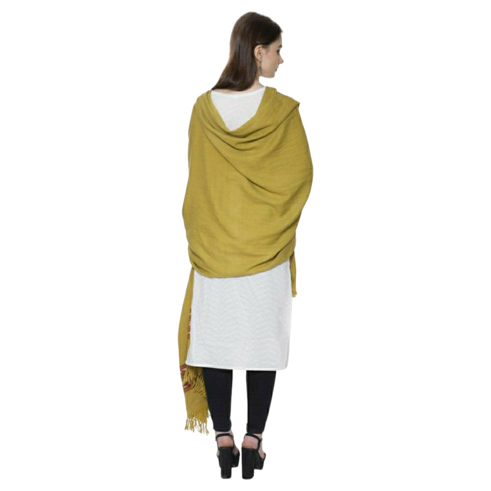 Himalayan walnut design weaved shawl