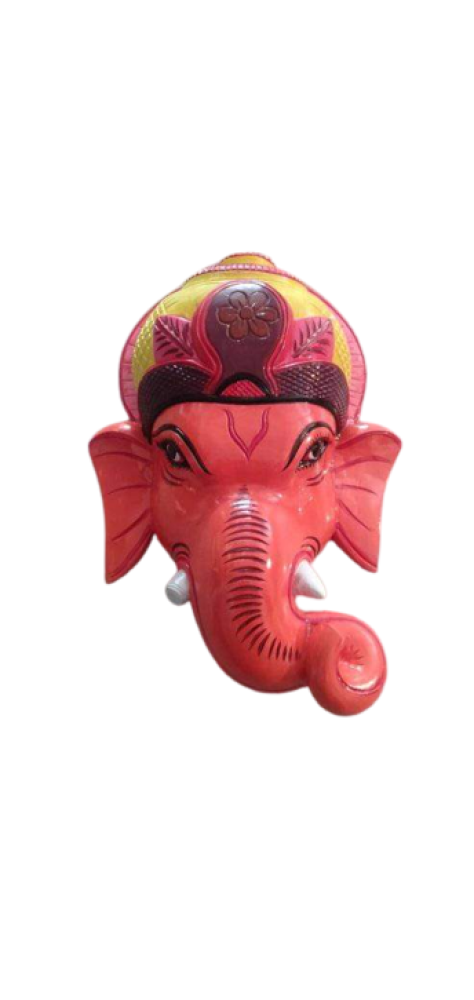 Home Décor Ganesh Wall Hanging Kushmandi Mask