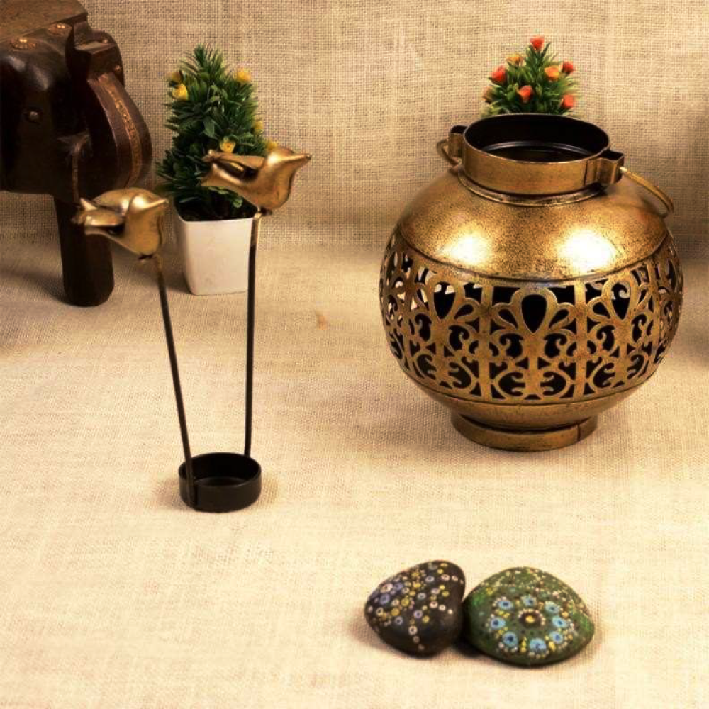 Iron Bird Lota Pot Tea Light