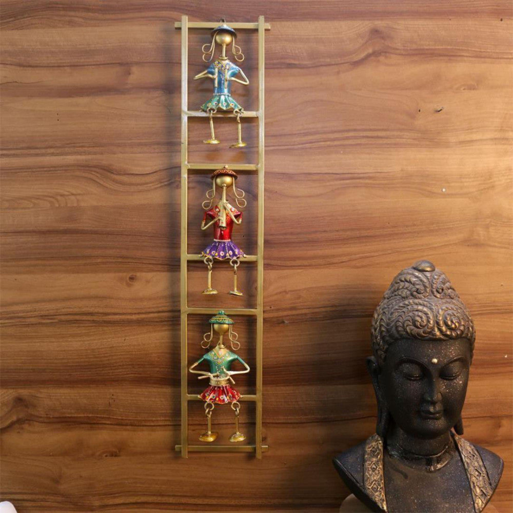 Iron Painted Ladies Hanging Leg Frame