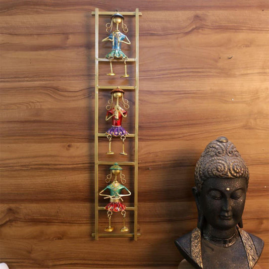 Iron Painted Ladies Hanging Leg Frame