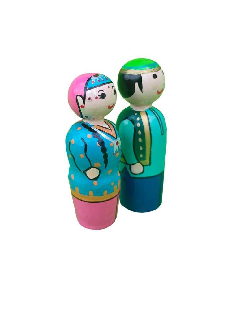 Jammu & Kashmir Couple Doll