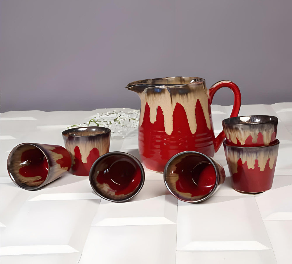 Jug and Glass Serving Set