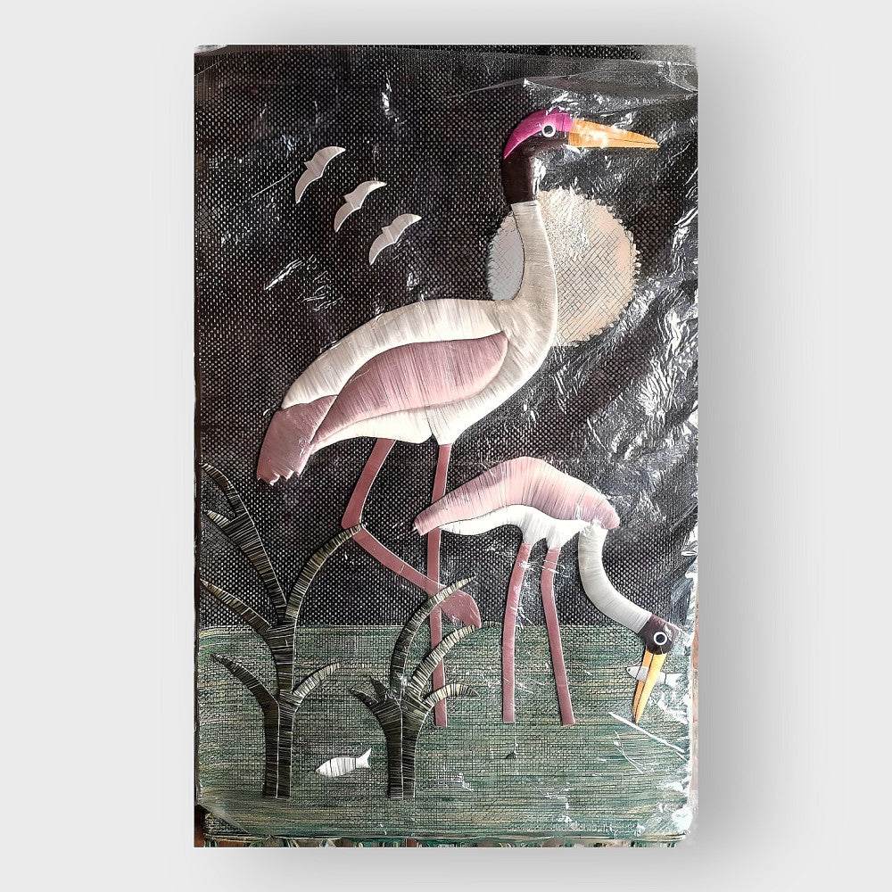 Jute Wall Hanging of Birds