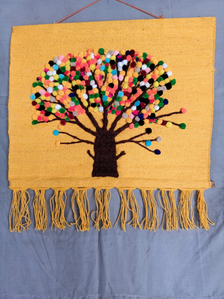 Jute Wall Hanging of Tree