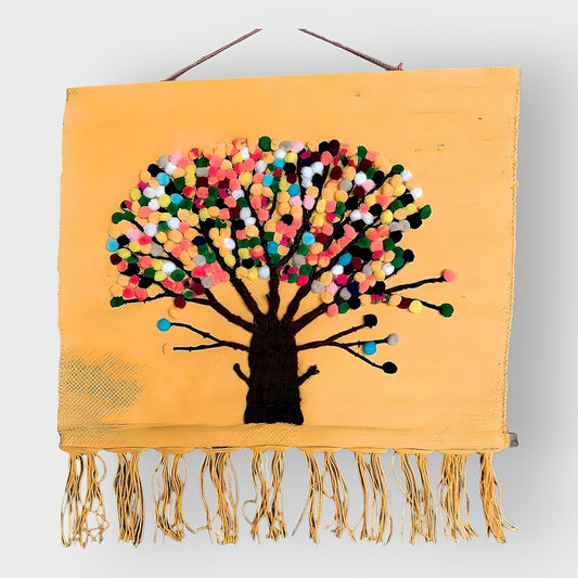Jute Wall Hanging of Tree
