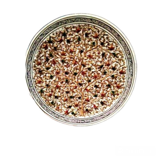 Kashmir Paper Mache Plate Style 2