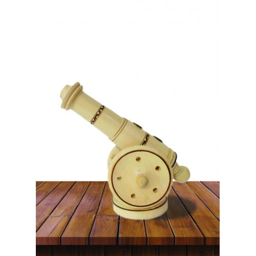 Handicraft Beautiful Cannon Design Kondapalli Bommallu Toy