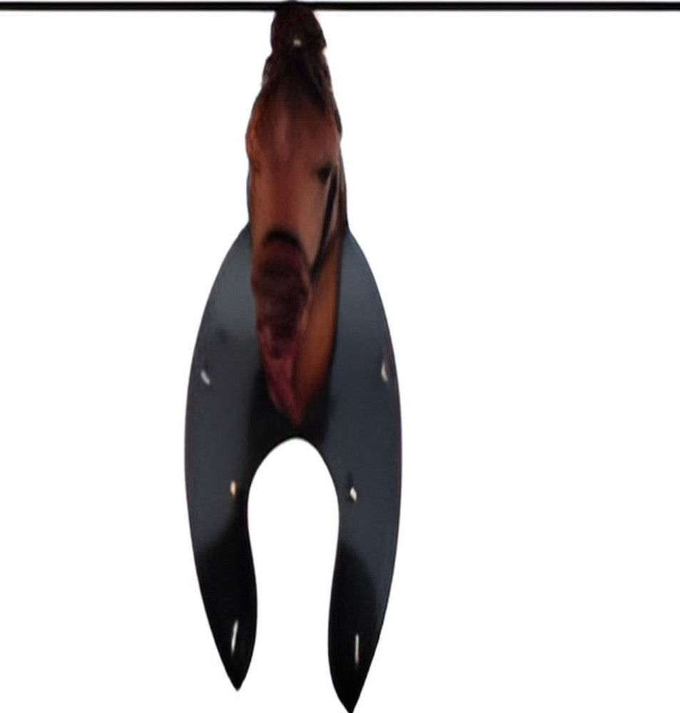 Leather Horse Face Key Stand