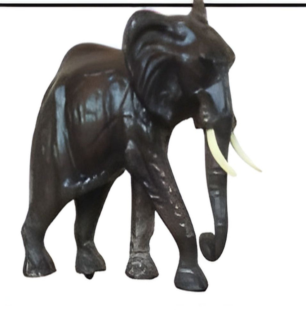 Leather Trunk Down Elephant