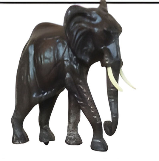 Leather Trunk Down Elephant