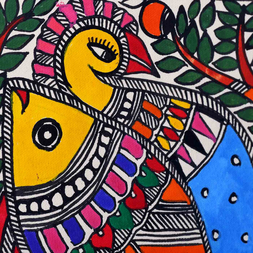 Madhubani Painting of Fish