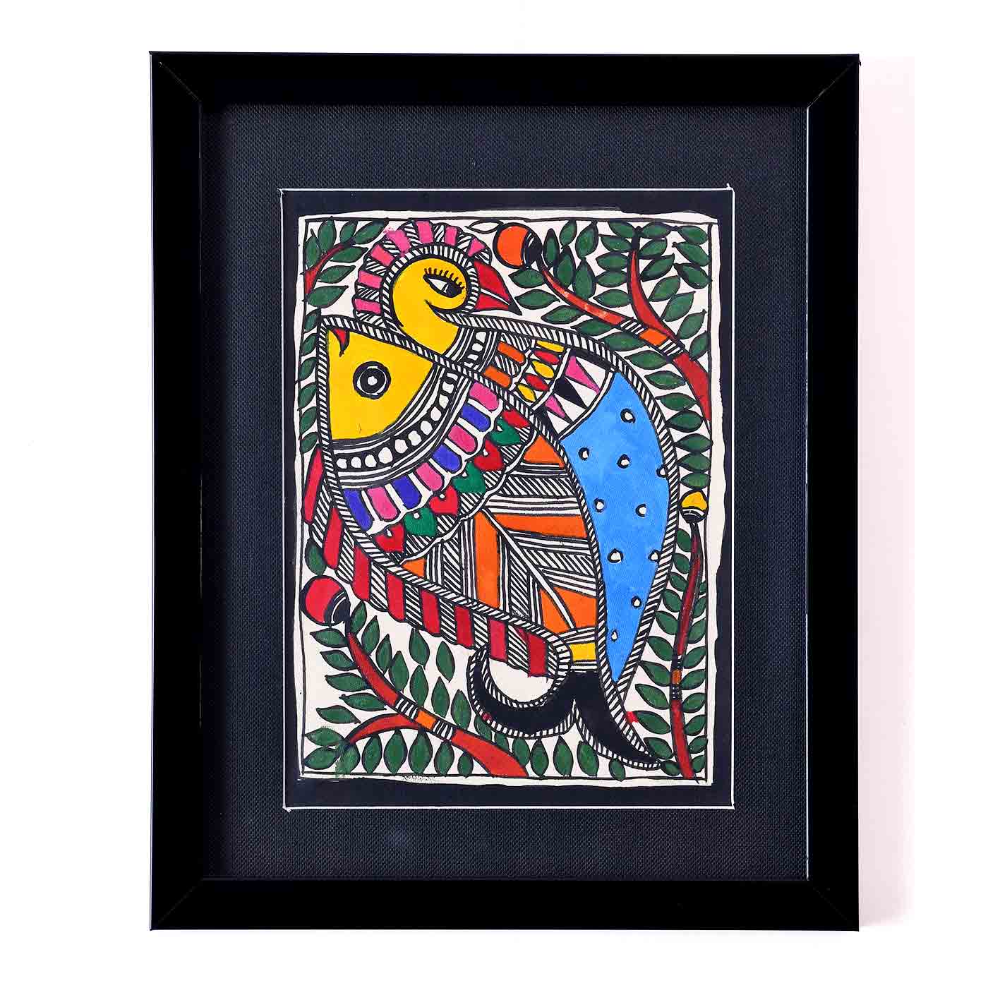 Madhubani Painting of Fish