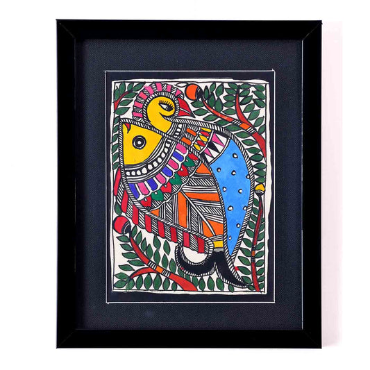 Madhubani Painting of Fish
