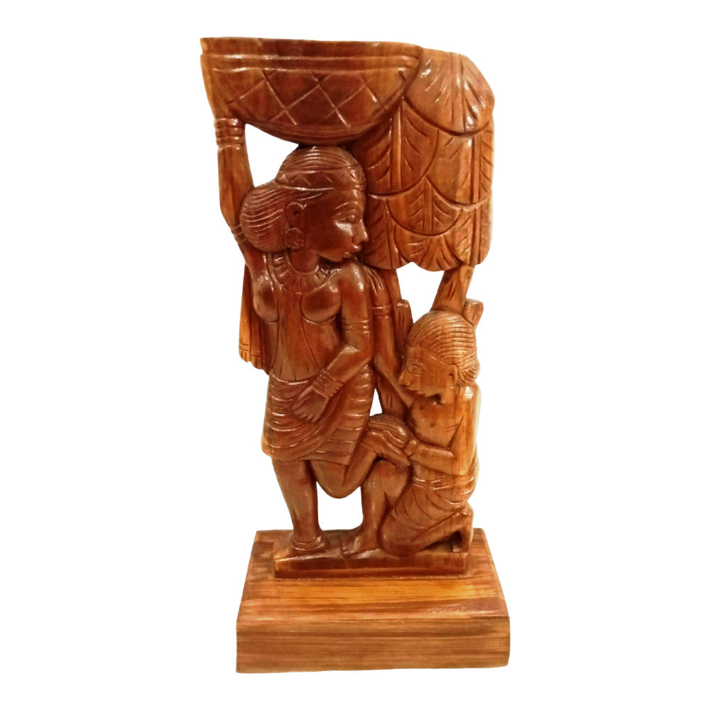 Madini and Madina Bastar Wooden Craft