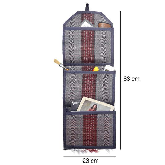 Madur Kanthi Blue Wall Pocket