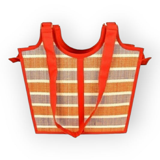 Madur Kathi Hand Bag in Red Colour