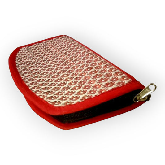 Madur Kathi Ladis Purse in Red Colour