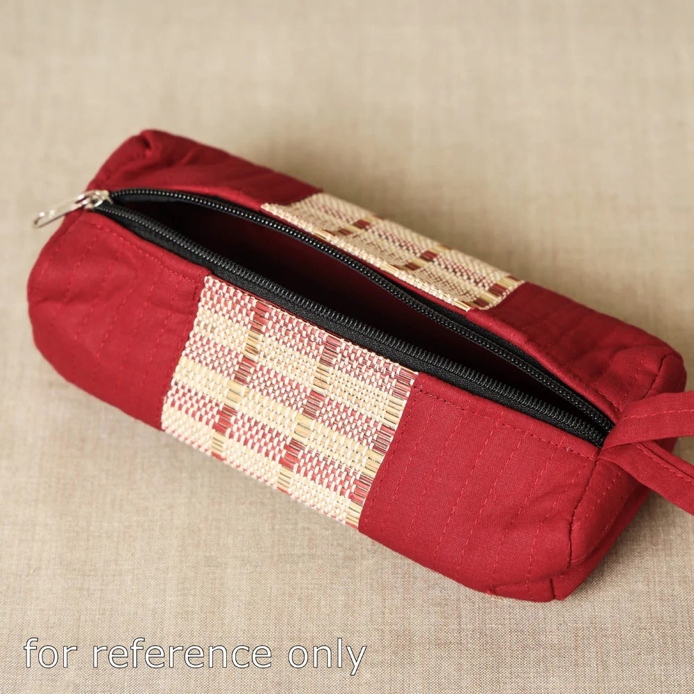 Madur Kathi Pouch in Maroon Colour