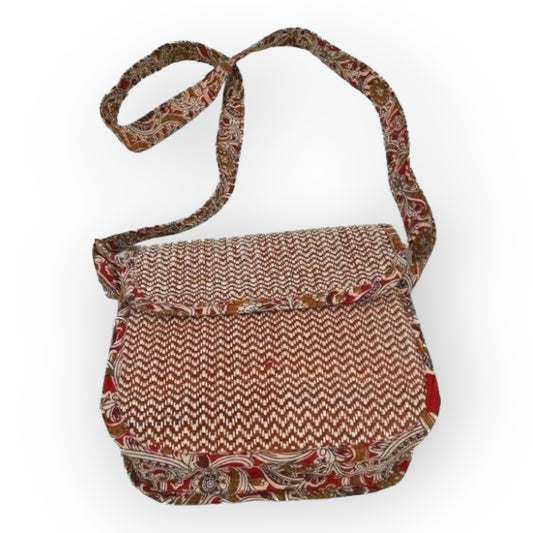 Madur Kathi Sling Bag in Maroon Colour