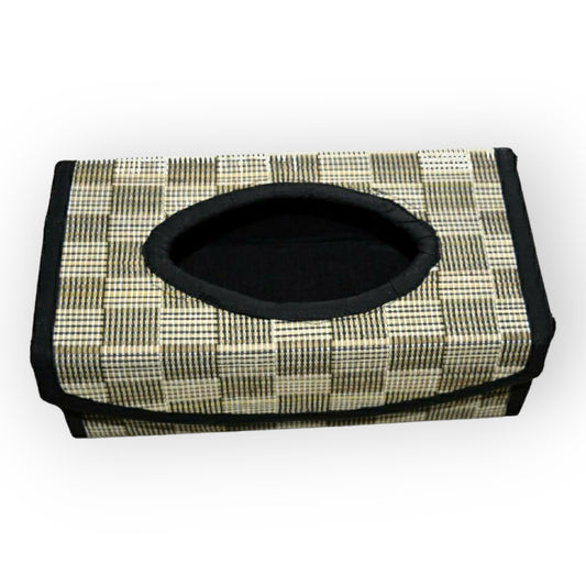 Madur Kathi Tissue Holder in Black Colour