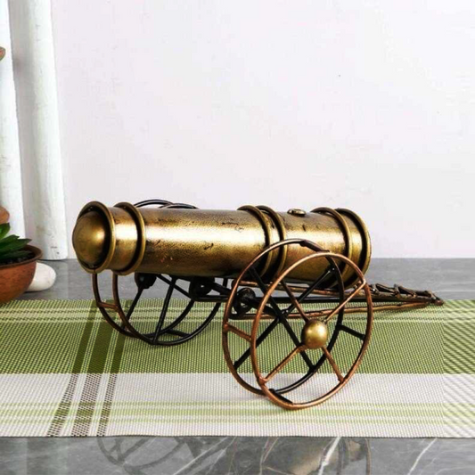 Metallic Cannon Table Décor